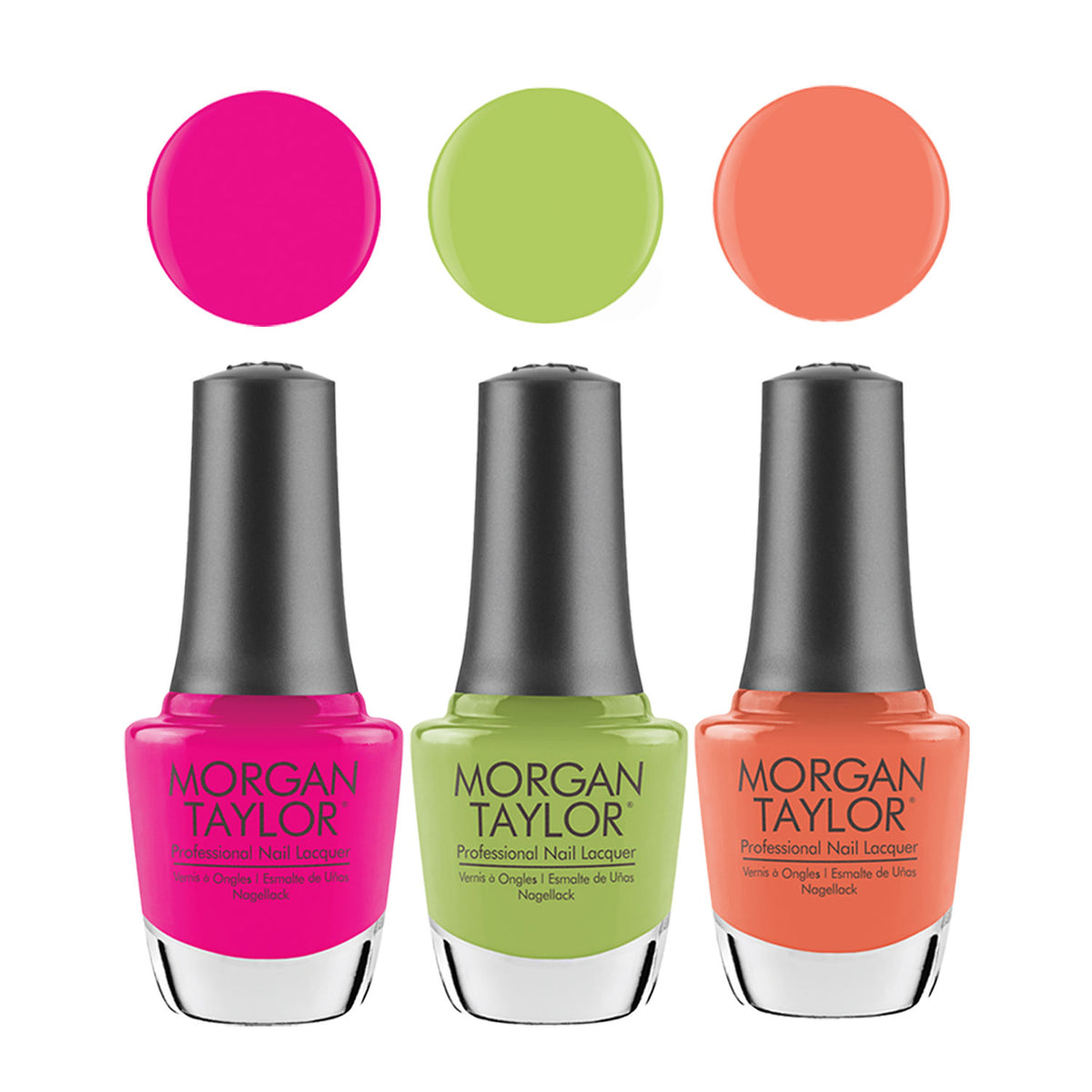 Gelish Mini & Morgan Taylor Feel the Vibes Gel Polish and Lacquer Set (Open Box)