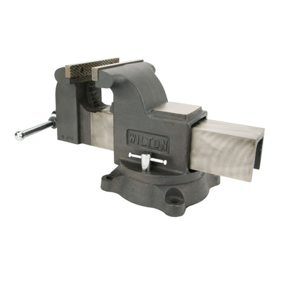 Wilton Tools 63301 5" Wide Jaw 5" Jaw Opening Steel Swivel Base Mechanics Vise