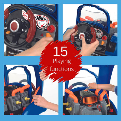 Theo Klein Hot Wheels Automotive Car Engine Interactive Toy Play Set (Used) - VMInnovations