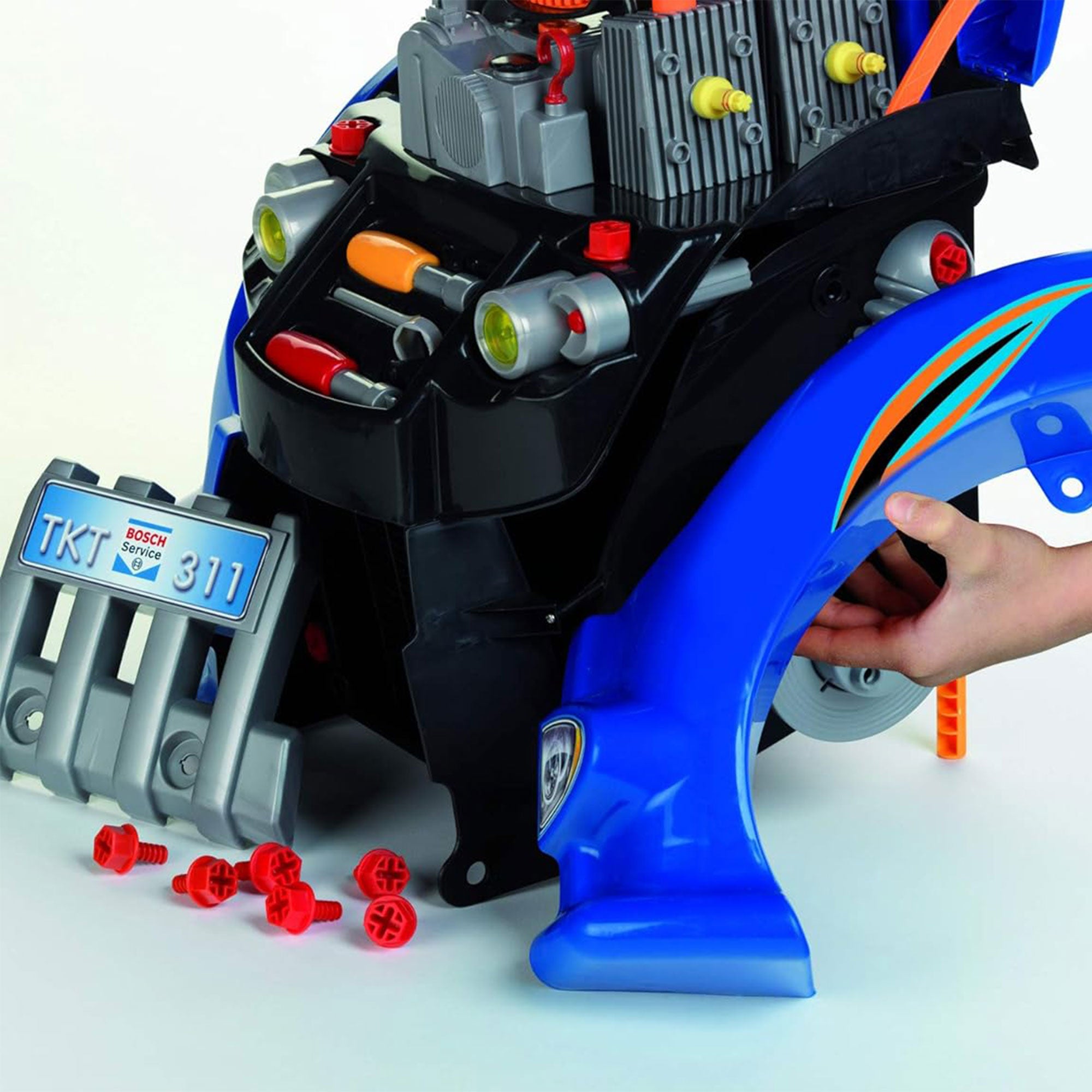 Theo Klein Hot Wheels Automotive Car Engine Interactive Toy Play Set (Used) - VMInnovations