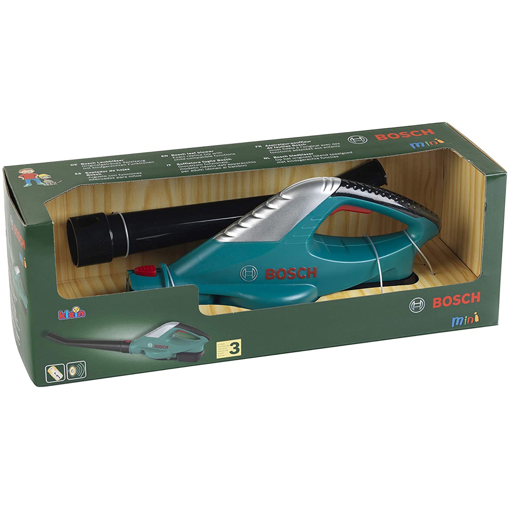 Theo Klein 2773 Childrens Bosch Replica Plastic Toy Leaf Blower, Blue (Used) - VMInnovations