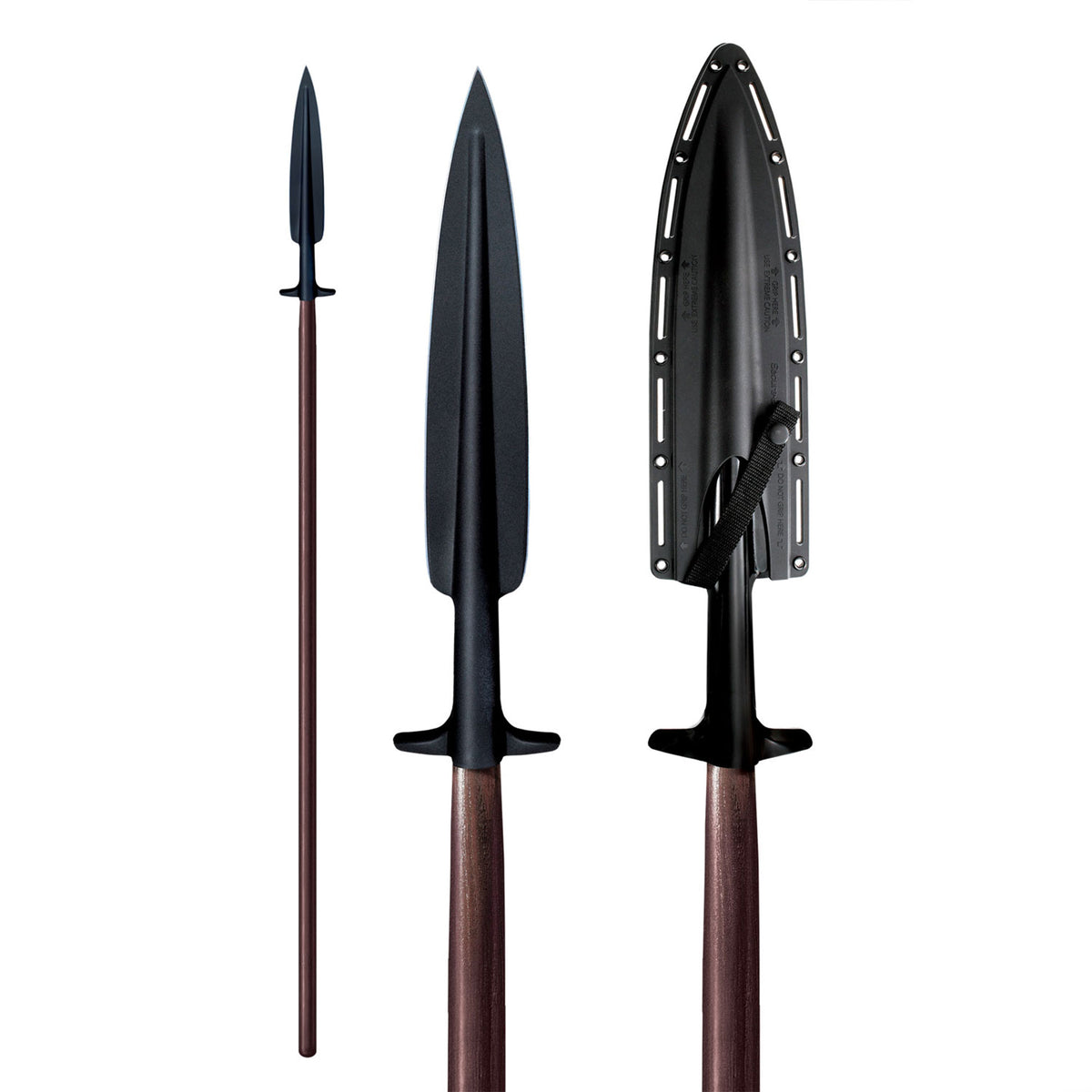 Cold Steel Med Carbon SK 5 Steel Boar Hunting Spear w/Secure Ex Sheath(Open Box) - VMInnovations