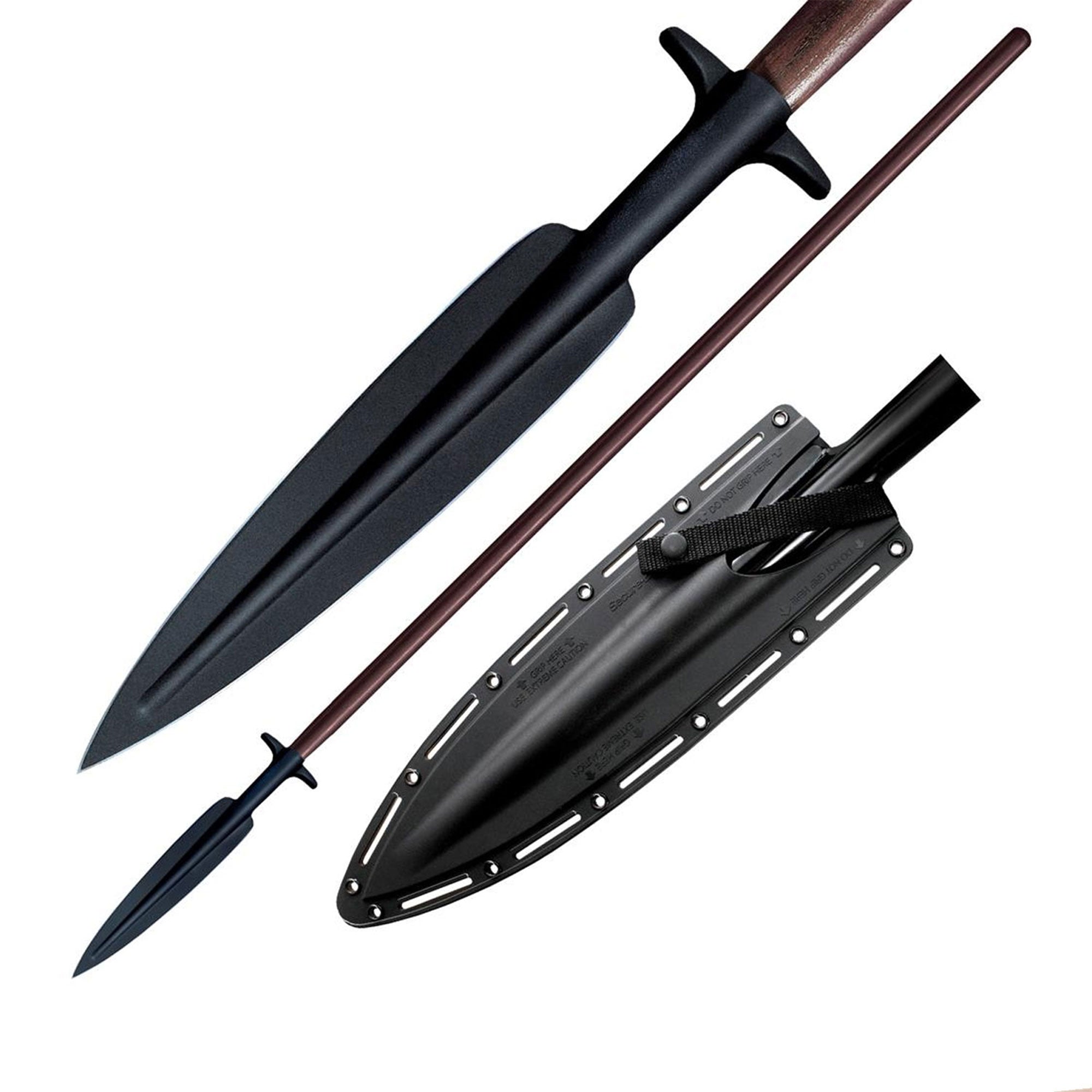 Cold Steel Medium Carbon Steel Boar Hunting Spear with Secure Ex Sheath (Used) - VMInnovations