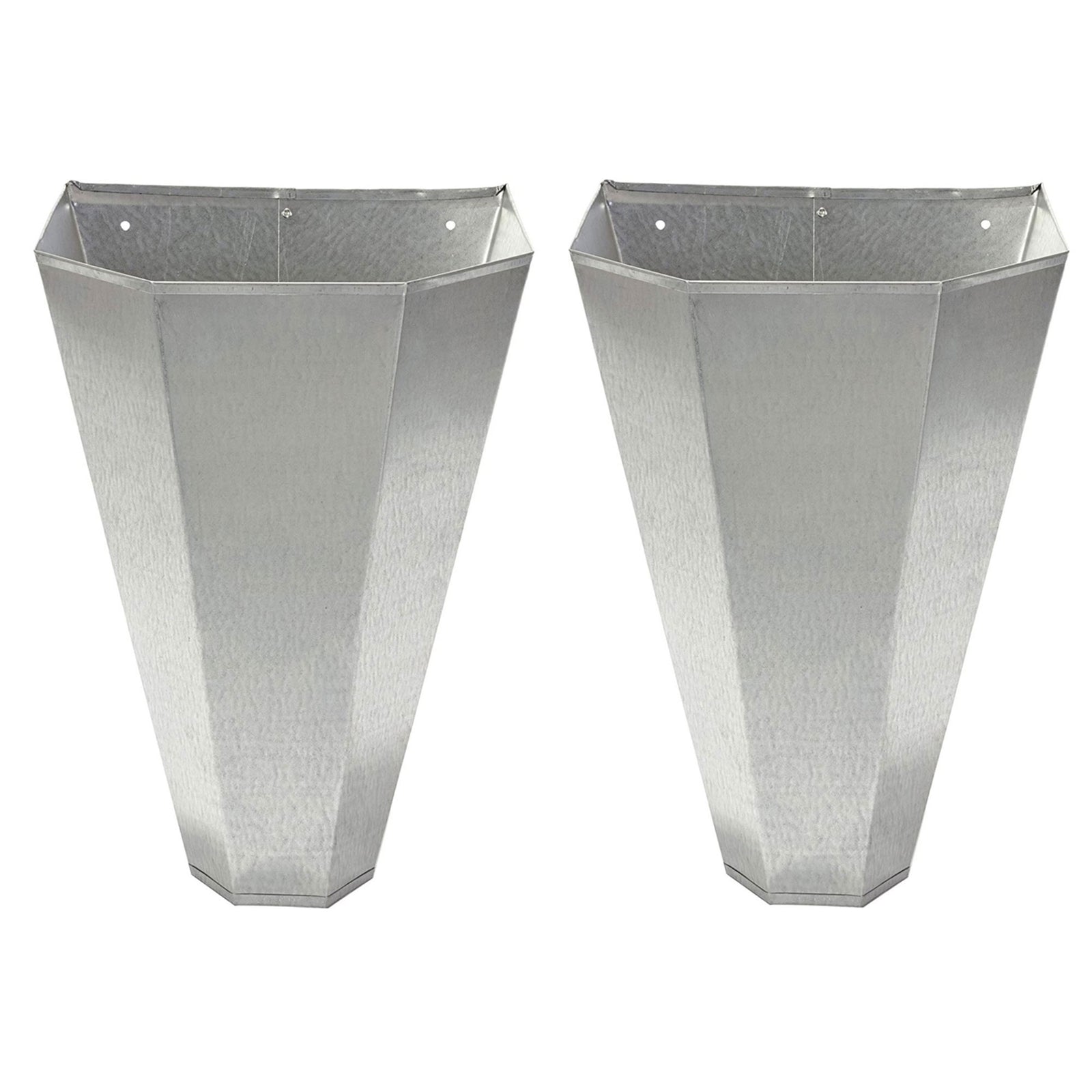 Little Giant RC2 Galvanized Steel Medium Poultry Restraining Cone, (2 Pack) - VMInnovations