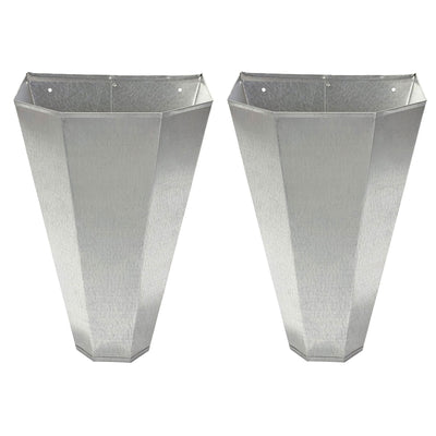 Little Giant RC2 Galvanized Steel Medium Poultry Restraining Cone, (2 Pack) - VMInnovations