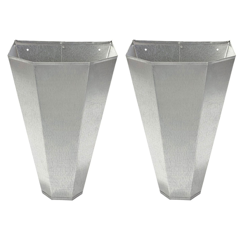 Little Giant RC2 Galvanized Steel Medium Poultry Restraining Cone, (2 Pack)