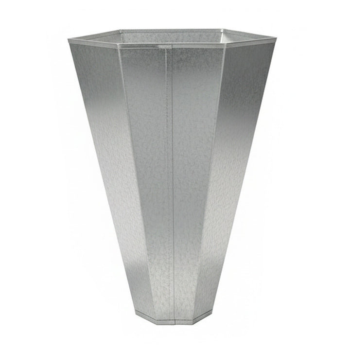 Little Giant RC2 Galvanized Steel Medium Poultry Restraining Cone, (4 Pack) - VMInnovations