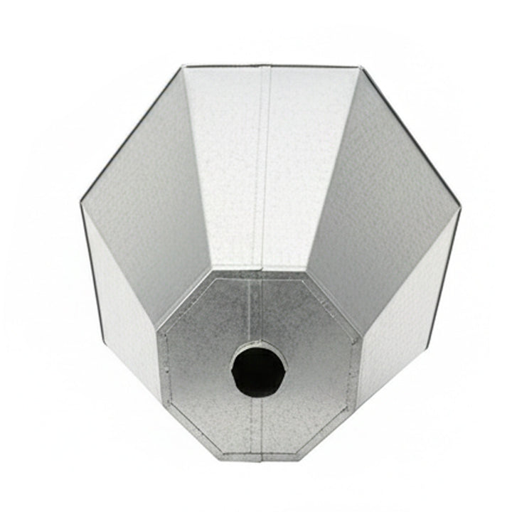 Little Giant RC2 Galvanized Steel Medium Poultry Restraining Cone, (6 Pack)