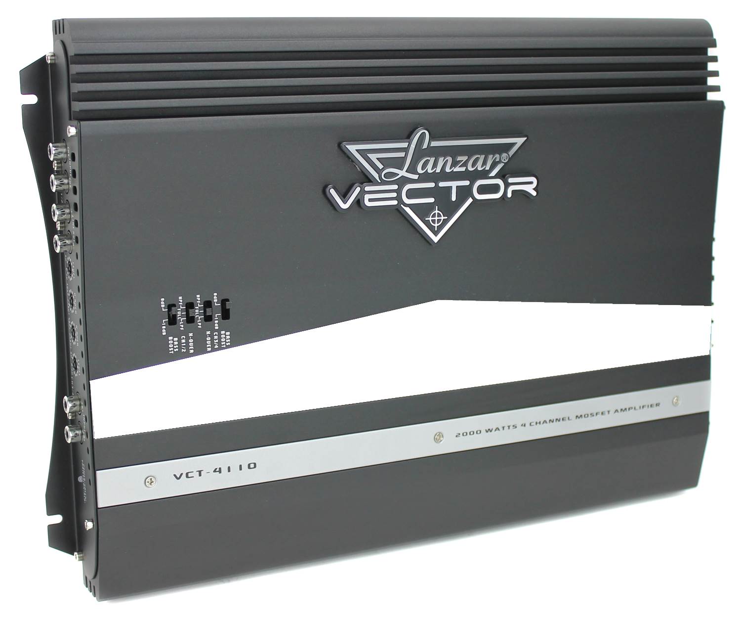 LANZAR VCT4110 2000W 4-Channel MOSFET Car Audio Amplifier Amp (Used)