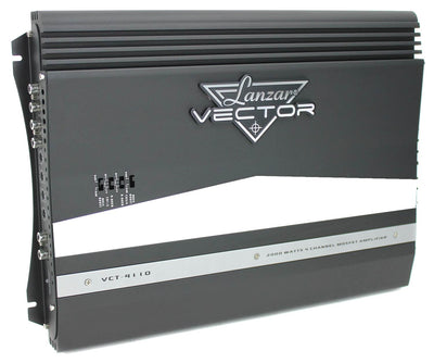 LANZAR VCT4110 2000W 4-Channel MOSFET Car Audio Amplifier Amp (Used)