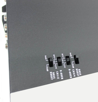 LANZAR 2000W 4-Channel High Power MOSFET Car Audio Amplifier Amp (Open Box)