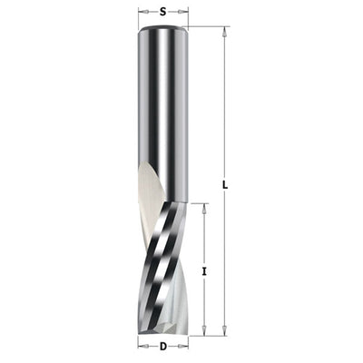 CMT USA 191.507.11 Upcut Spiral Bit for Router Cutters & Chucks, 0.5 x 4 Inches