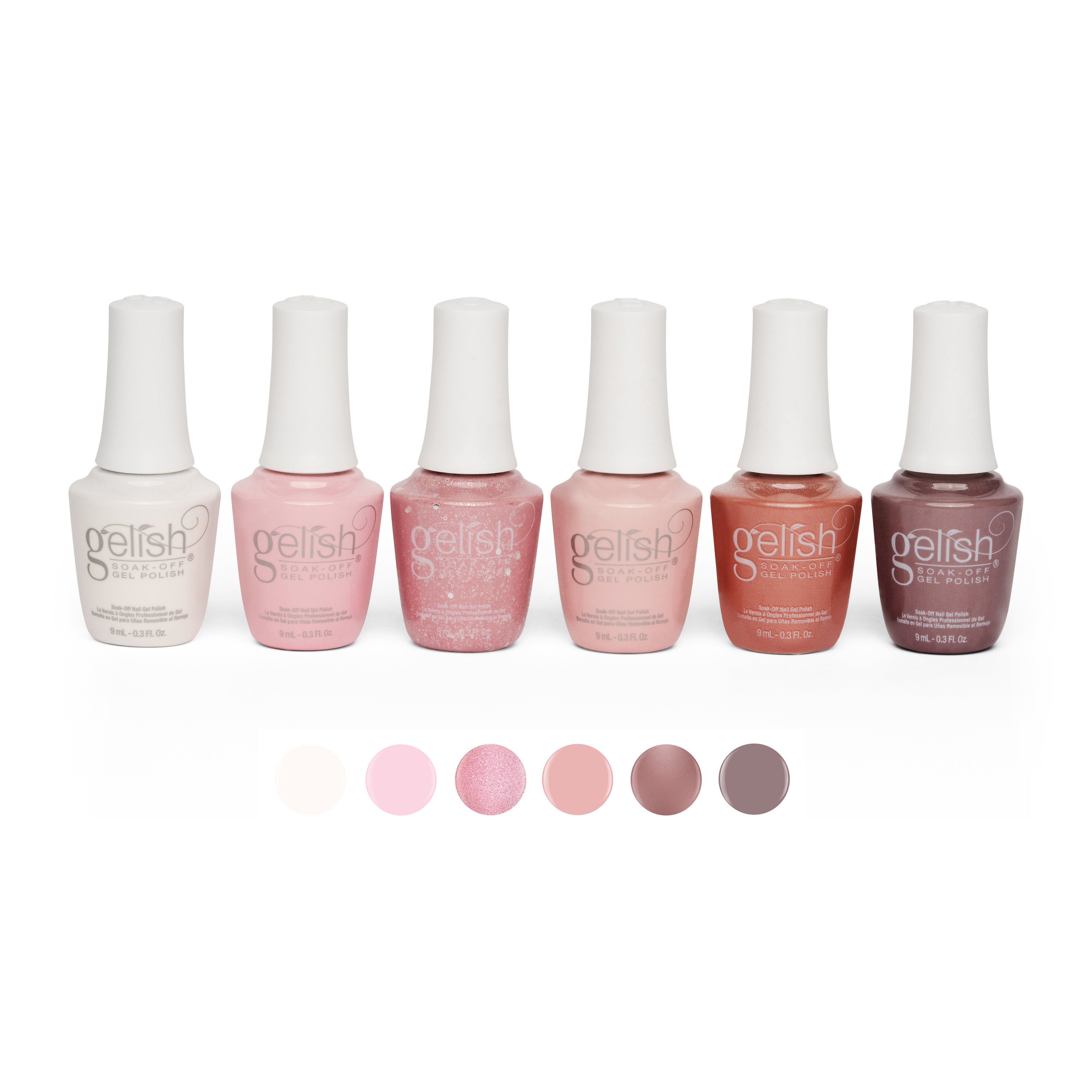 Gelish Manicure Kit w/ 18G LED Curing Light, Terrific Trio & Pretty in Pink, 6 - VMInnovations