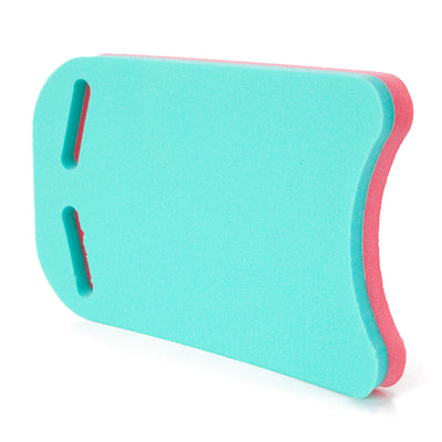 Floatation iQ Universal Pool Training Foam Board Exercise Kickboard, Pink/Teal - VMInnovations