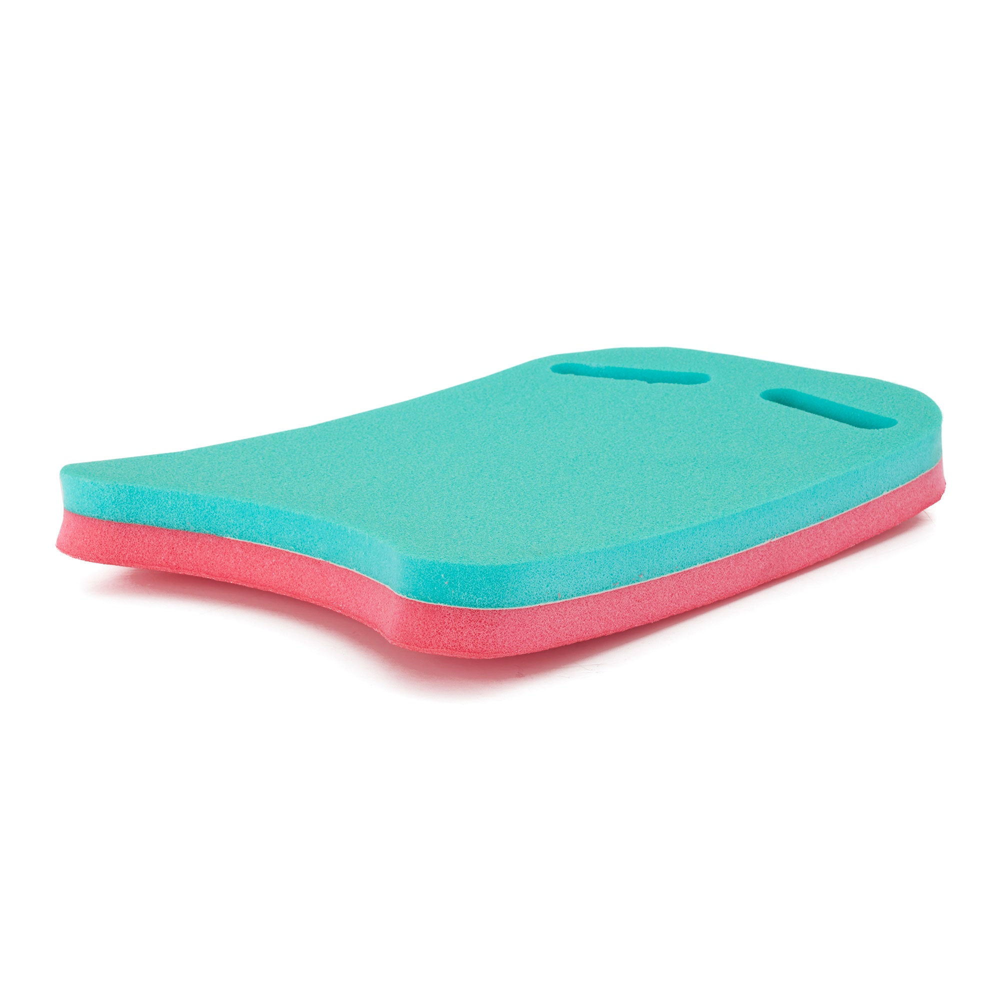 Floatation iQ Universal Pool Training Foam Board Exercise Kickboard, Pink/Teal - VMInnovations