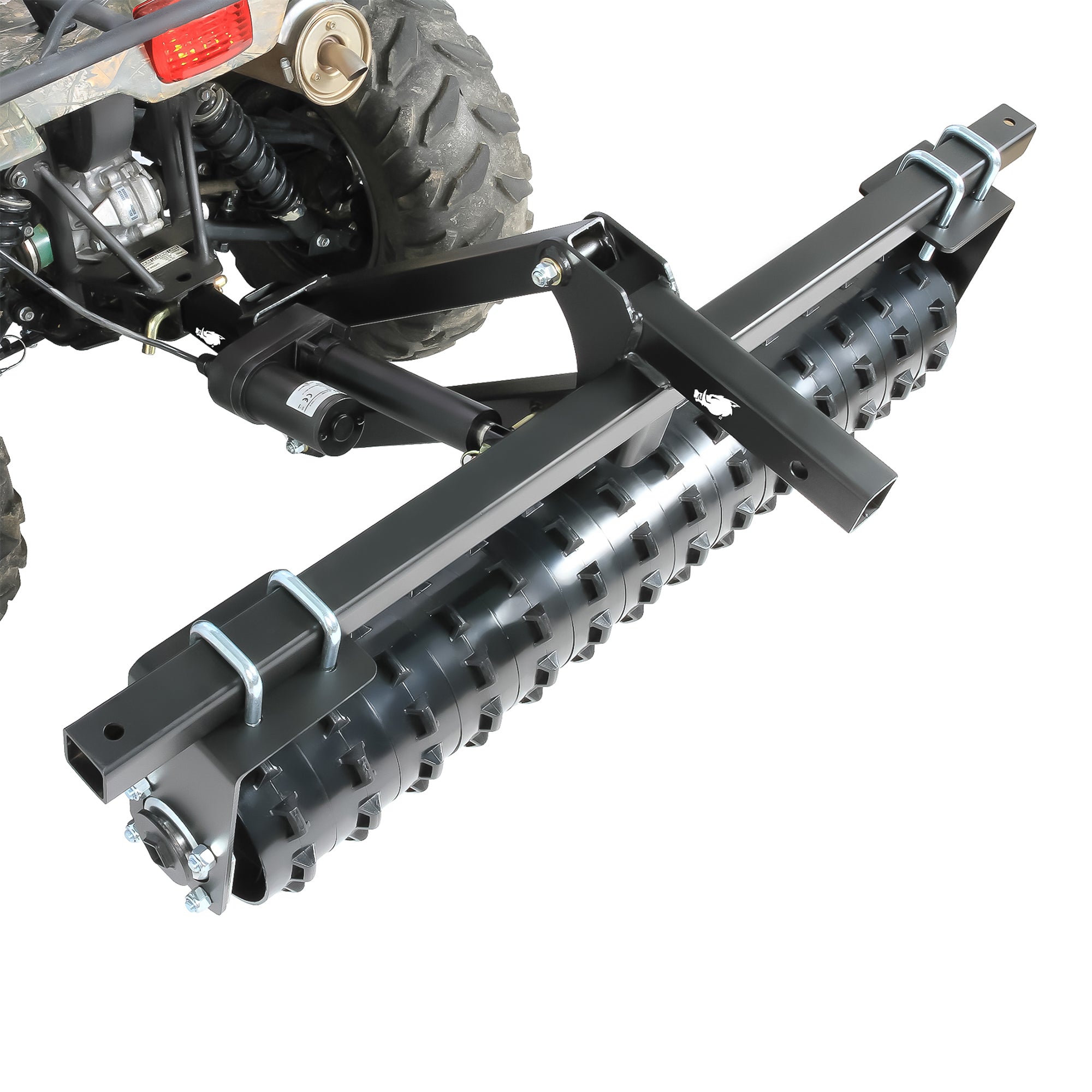 Black Boar ATV UTV Steel Agricultural Cultipacker Implement Attachment(Open Box)
