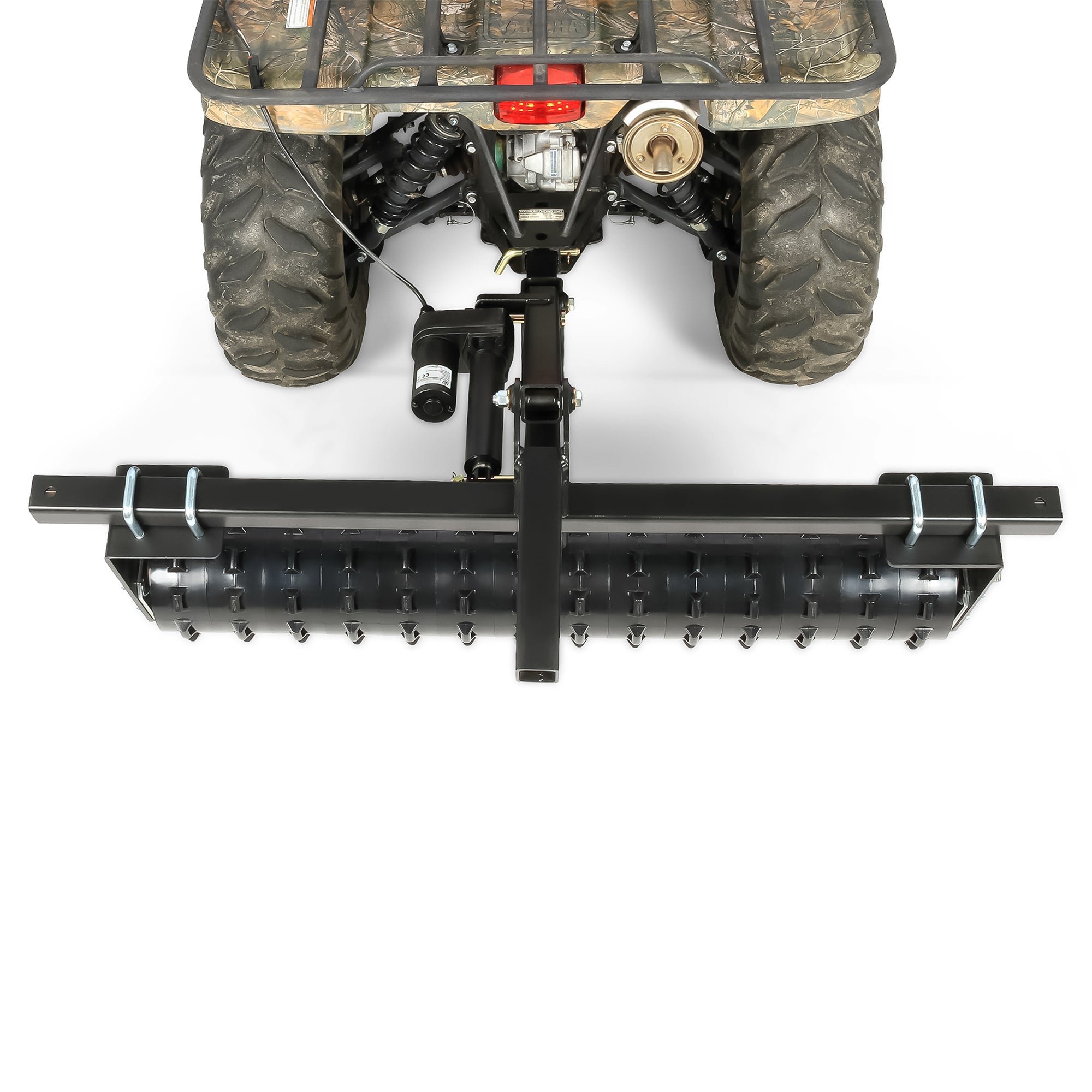 Black Boar ATV UTV Steel Agricultural Cultipacker Implement Attachment(Open Box)