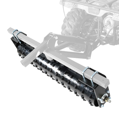 Black Boar ATV UTV Steel Agricultural Cultipacker Implement Attachment(Open Box)