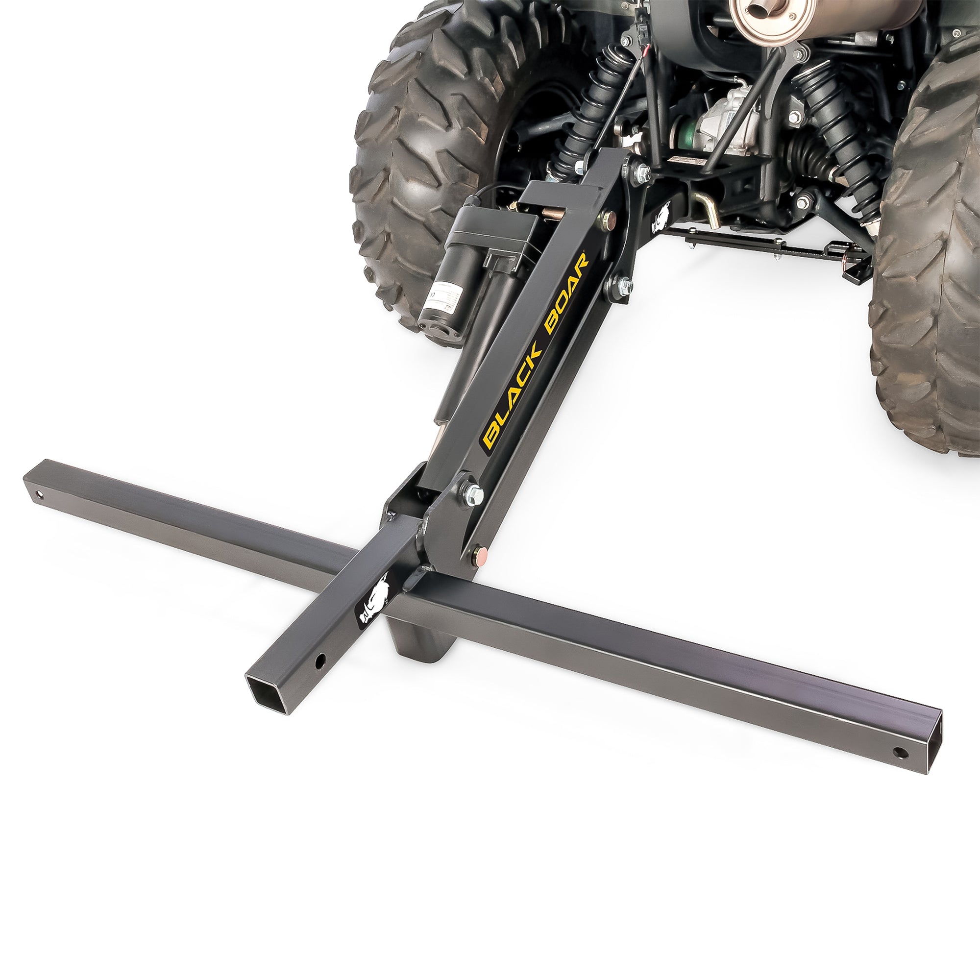 Black Boar 66000 Sturdy Steel ATV UTV Hitch Electric Implement Lift Attachment