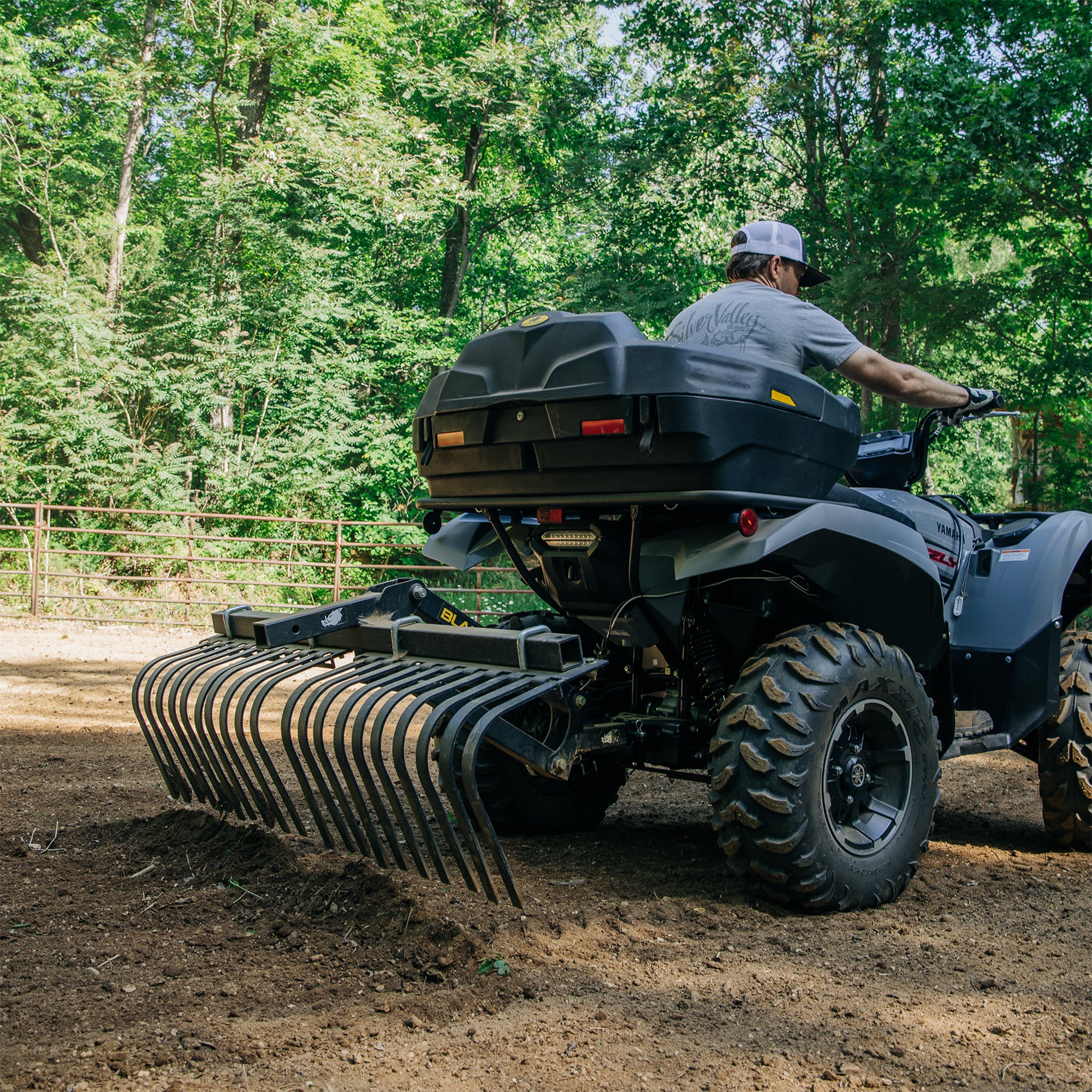 Black Boar 66000 Sturdy Steel ATV UTV Hitch Electric Implement Lift Attachment