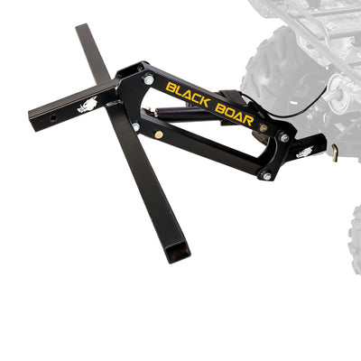 Black Boar 66000 Sturdy Steel ATV UTV Hitch Electric Implement Lift Attachment