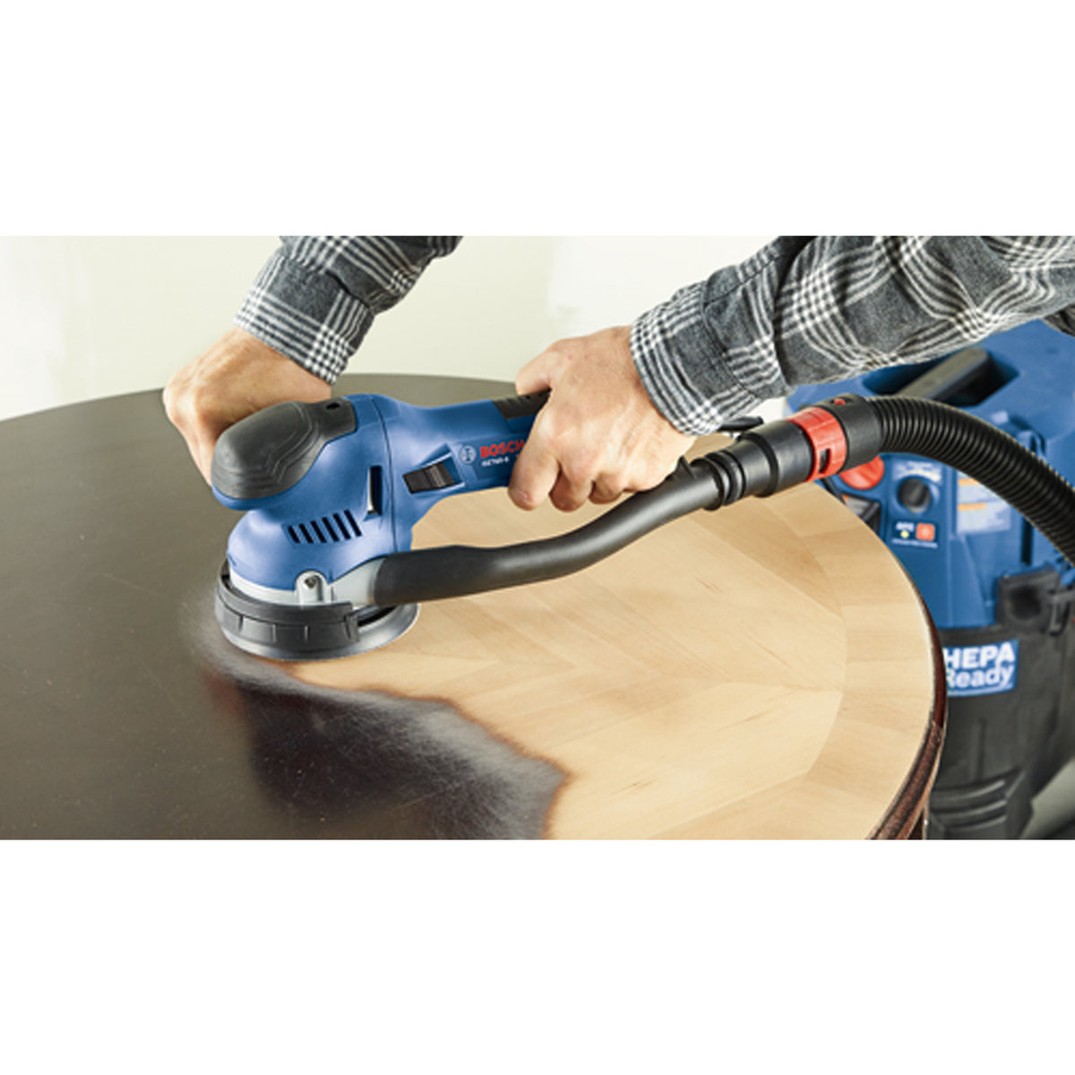 Bosch Tools Corded 5" Dual-Mode Random Electric Orbit Sander, Blue (For Parts)