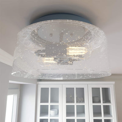 Hunter Fan Company Hartland 2 Bulb Flush Mount Indoor Light Fixture (Open Box) - VMInnovations