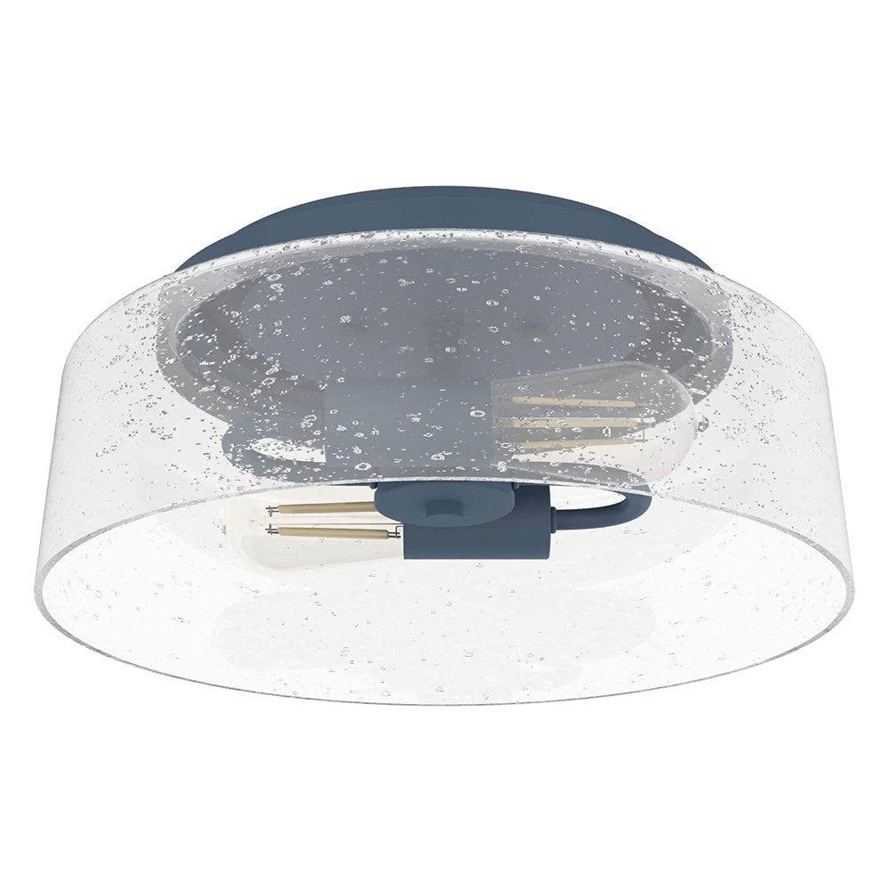 Hunter Fan Company Hartland 2 Bulb Flush Mount Indoor Light Fixture (Open Box) - VMInnovations