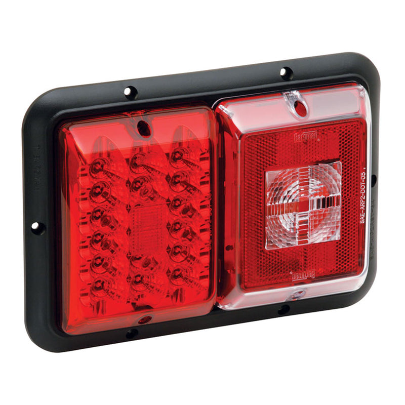 Bargman LED Recessed Surface Mount Double Trailer Light RV Taillight (Open Box)