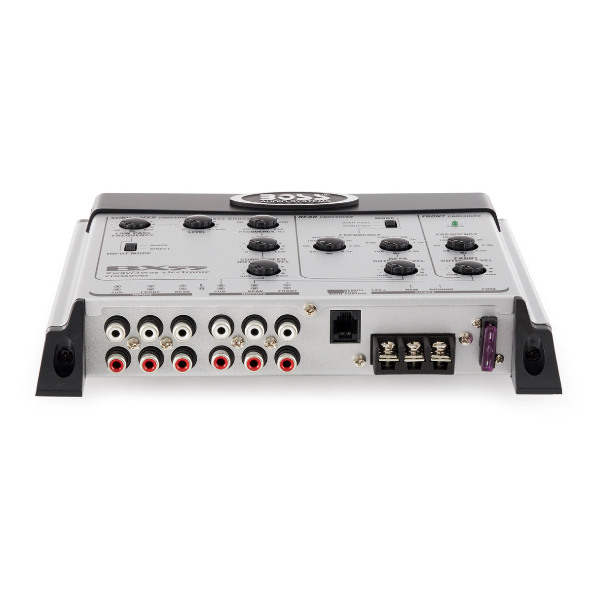 BOSS BX55 2/3 Way Car Audio Electronic Crossover Bass w/Remote Control (4 Pack)