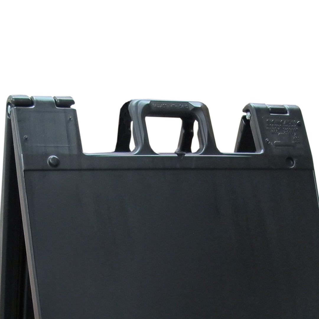 Plasticade Signicade Folding Plastic A Frame Sidewalk Store Sign Stand(Open Box)