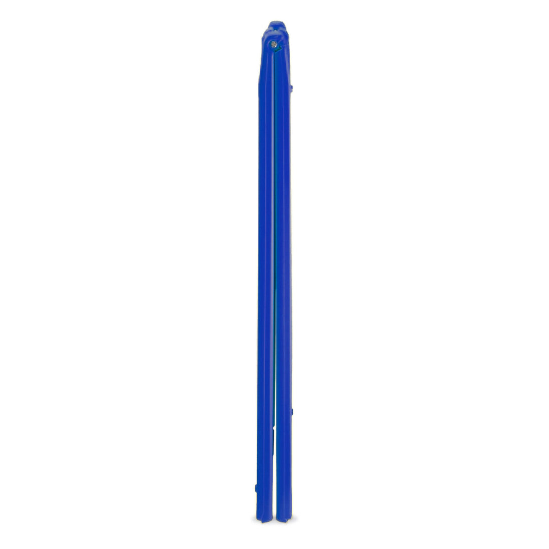 Plasticade Signicade Portable Folding Sidewalk Double Sided Sign Stand, Blue