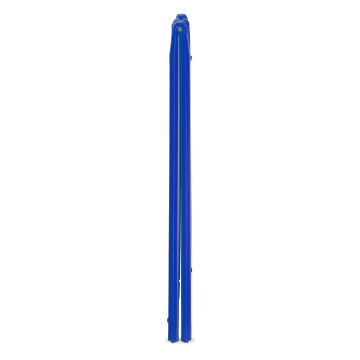 Plasticade Signicade Portable Folding Sidewalk Double Sided Sign Stand, Blue