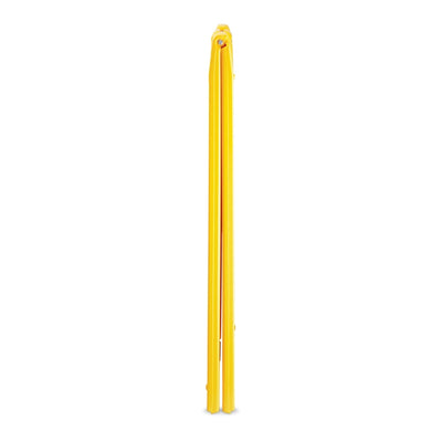 Plasticade 130-Y Signicade A Frame Plain Folding Sidewalk Sign Yellow (Open Box)