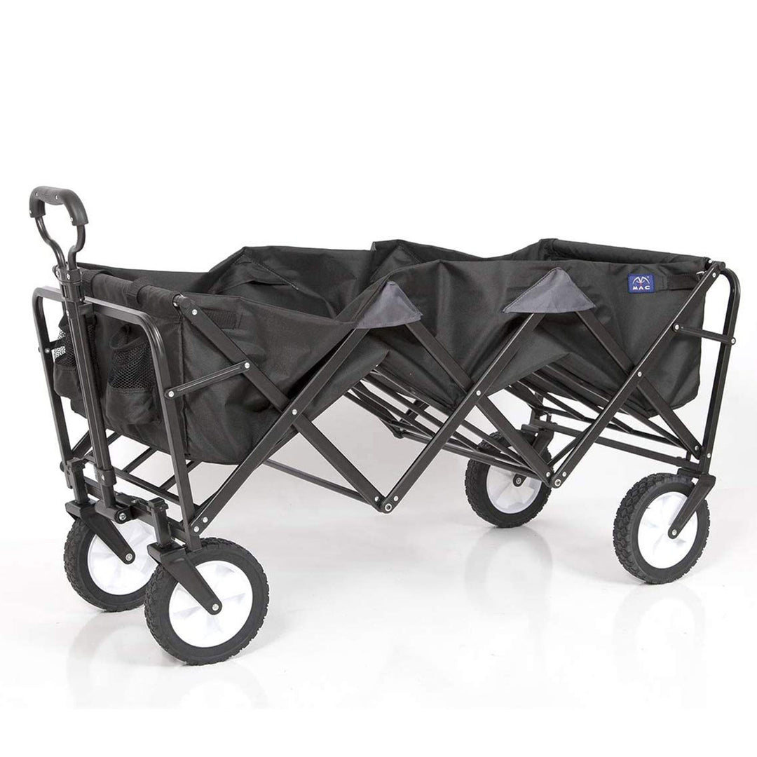 Mac Sports 52 Inch Extra Long Xtender Utility Storage Wagon, Black (Used) - VMInnovations