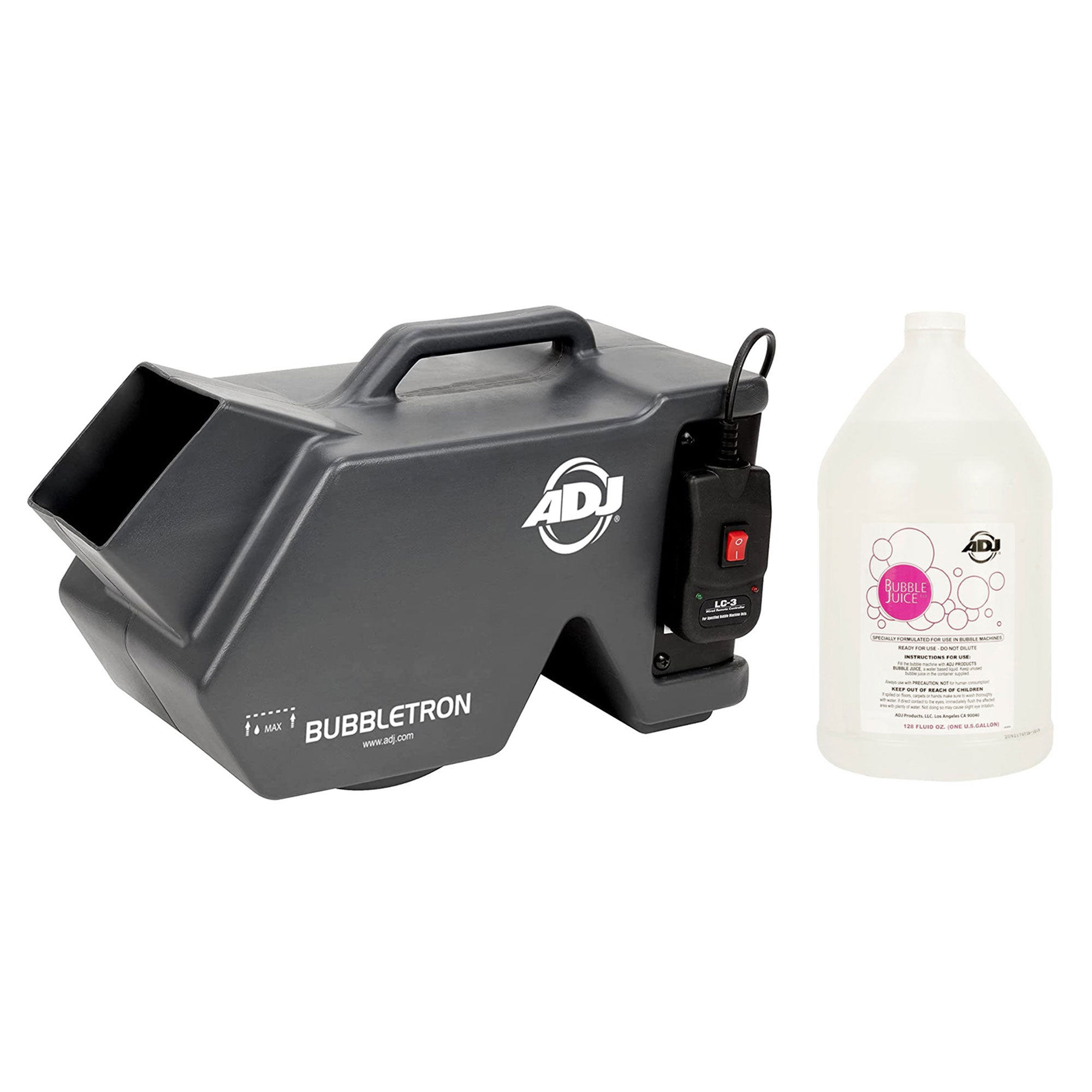 ADJ Professional Automatic Bubble Machine with 1 Gallon Juice Fluid Container - VMInnovations