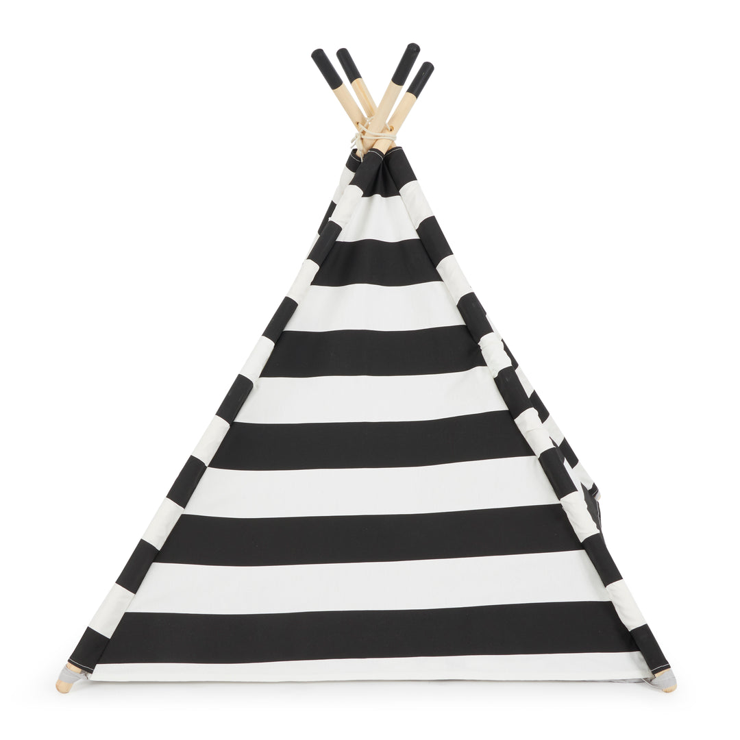 Asweets Indoor Foldable Teepee Play Tent with ABC Mat (Open Box)