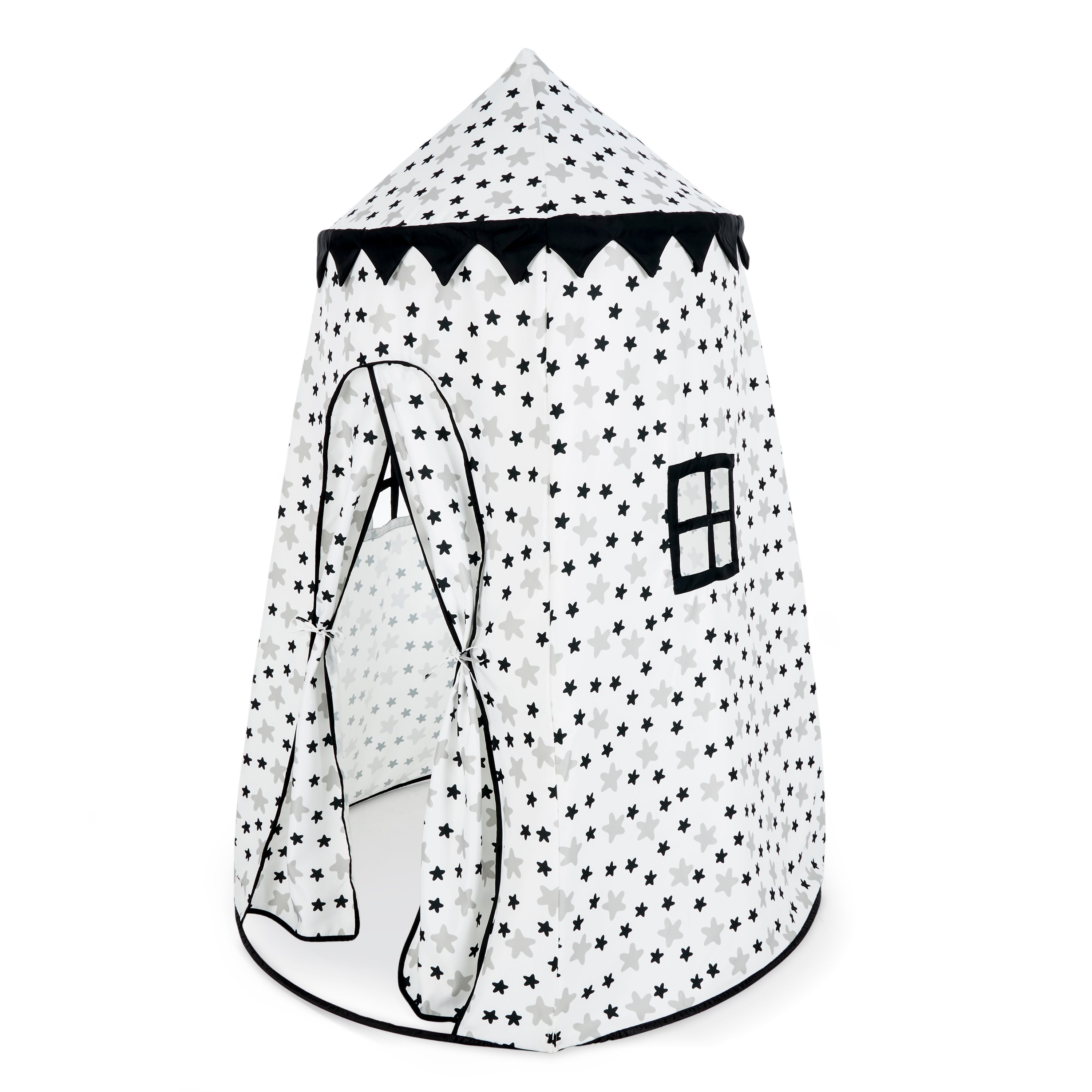 Asweets Childrens Foldable Canvas Pop Up Play Tent, Up in the Stars (Open Box) - VMInnovations