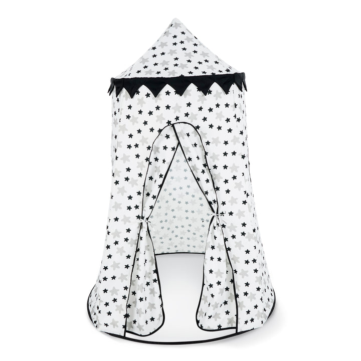 Asweets Childrens Foldable Canvas Pop Up Play Tent, Up in the Stars (Open Box)