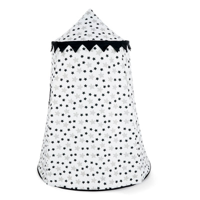 Asweets Childrens Foldable Canvas Pop Up Play Tent, Up in the Stars (Open Box) - VMInnovations