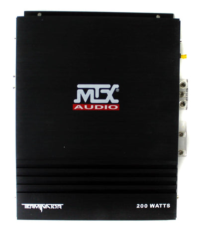 MTX 12" 600 WATT Car Audio Subwoofer/Amplifier/Sub Box System Kit (Open Box)