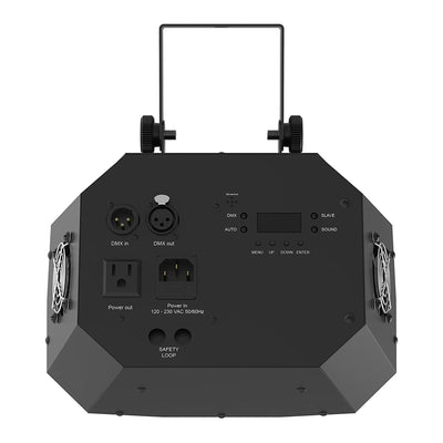 Chauvet DJ Wash FX2 4 Color LED Effect w/ Soft Bag, 6" C Clamp, Remote, & Cable