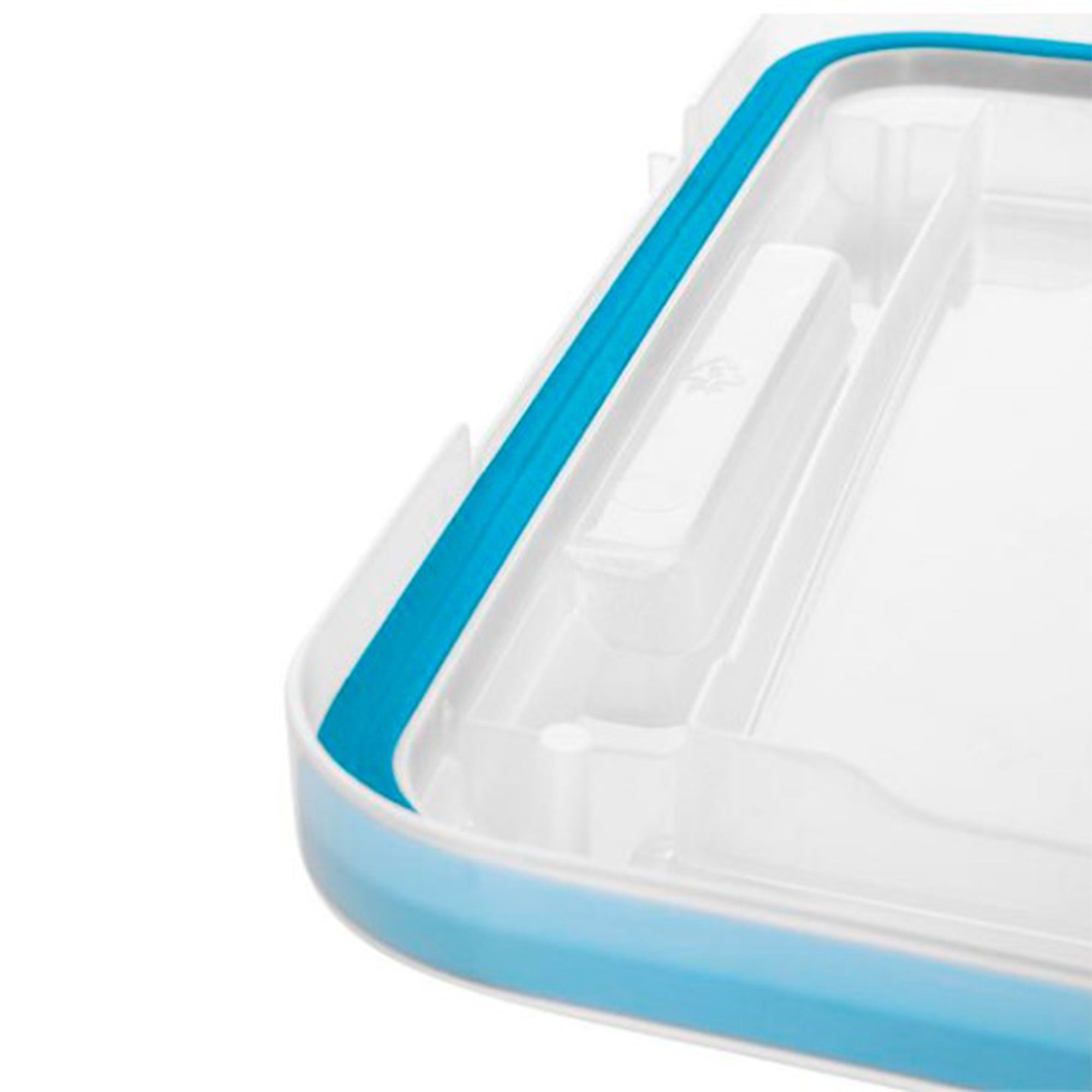 Sterilite 54-Qt Clear Plastic Stackable Storage Bin w/ Gasket Latch Lid, 36 Pack