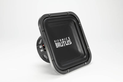 NEW HIFONICS BRZ12SQD4 12" 1200 Watt 4 Ohm DVC Car Audio Square Subwoofer