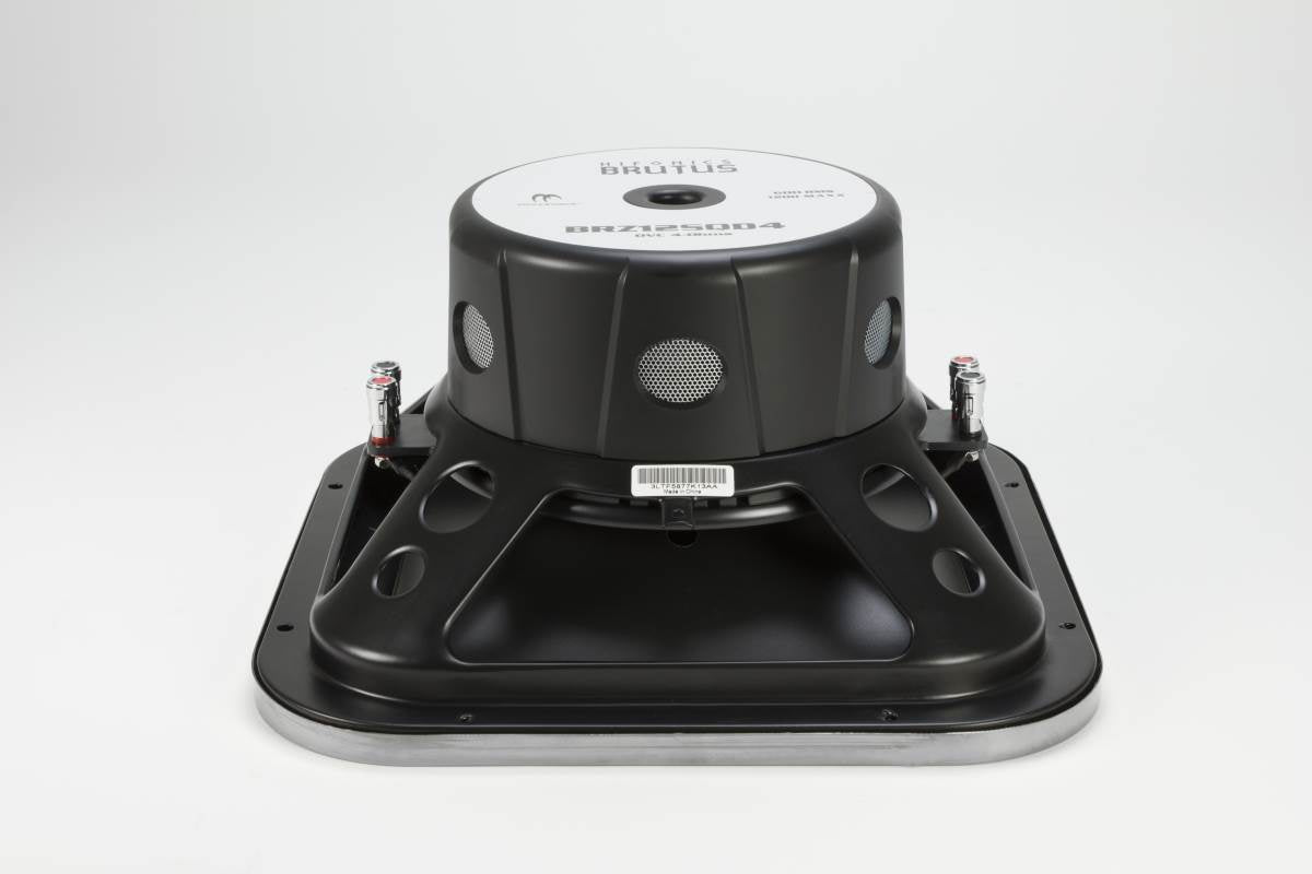 NEW HIFONICS BRZ12SQD4 12" 1200 Watt 4 Ohm DVC Car Audio Square Subwoofer