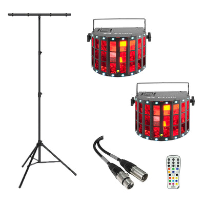Chauvet DJ Kinta FX Multi-Effect Derby Beam RGBW LED Light w/ Laser & SMD Strobe - VMInnovations