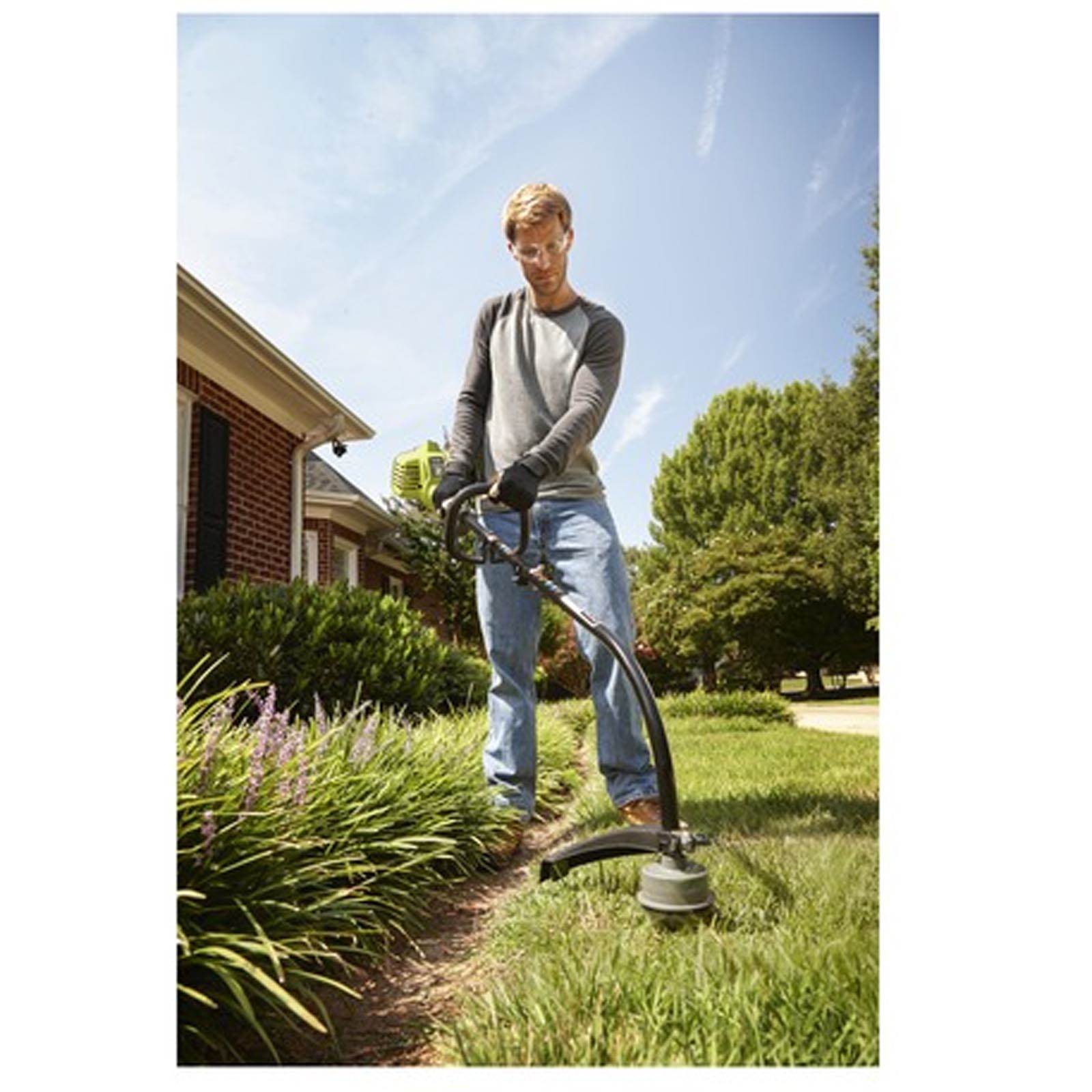 Ryobi RY26500 26cc Curve Shaft 17" Weed Trimmer 2 Stroke Gas Powered - For Parts