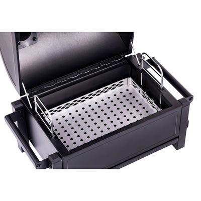 Oklahoma Joe's 19402088 Rambler 218 Sq In Portable Tabletop Steel Charcoal Grill