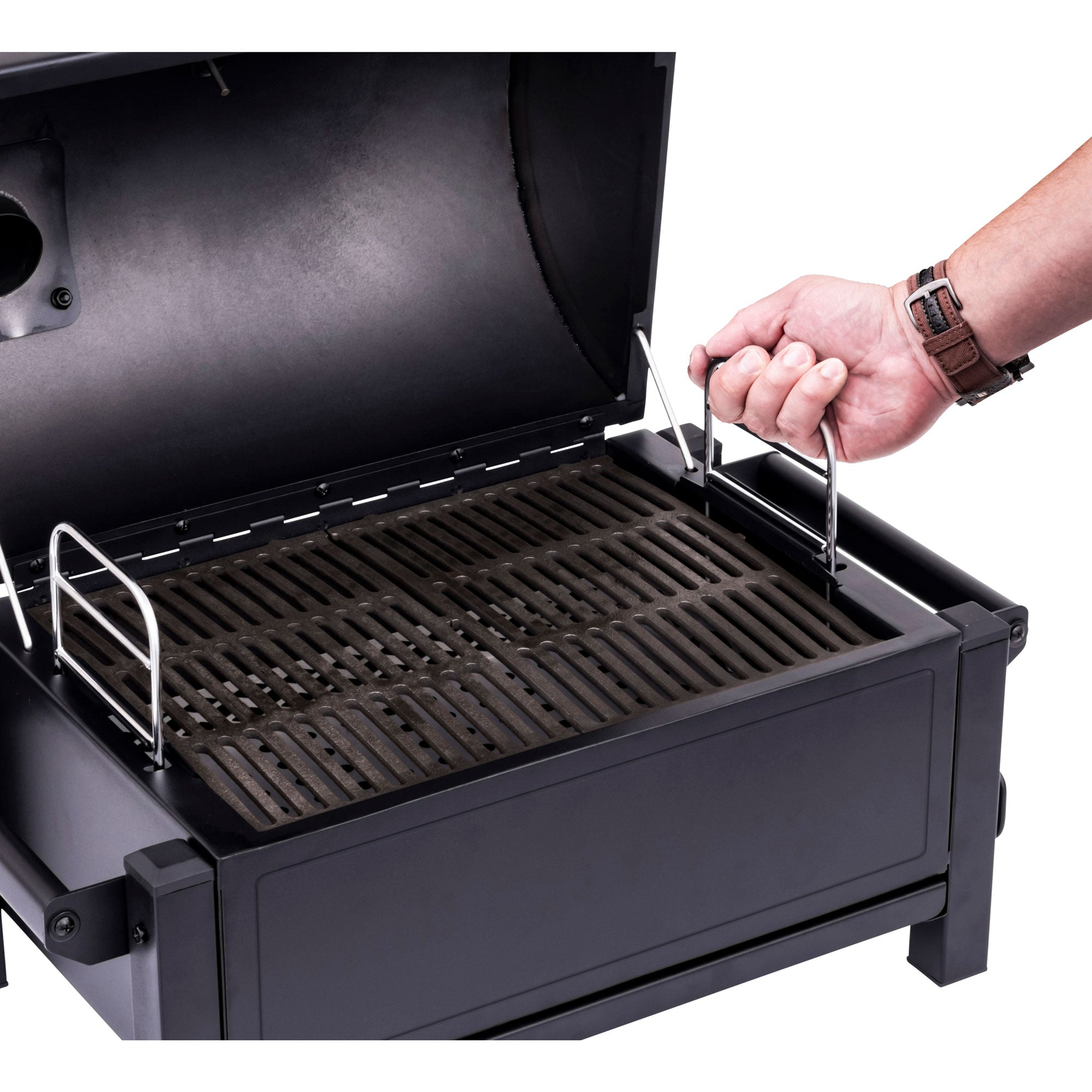 Oklahoma Joe's 19402088 Rambler 218 Sq In Portable Tabletop Steel Charcoal Grill