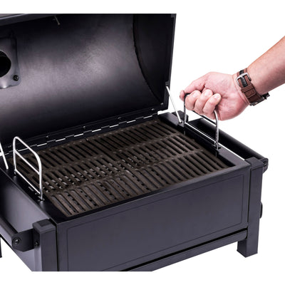 Oklahoma Joe's 19402088 Rambler 218 Sq In Portable Tabletop Steel Charcoal Grill